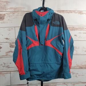 Vintage The North Face Weatherproof 1/2 zip pullover Jacket Coat Size Medium
